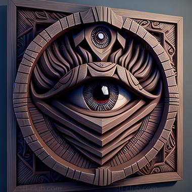 3D модель St Eye of the Beholder 3 Assault on Myth Drannor игра (STL)